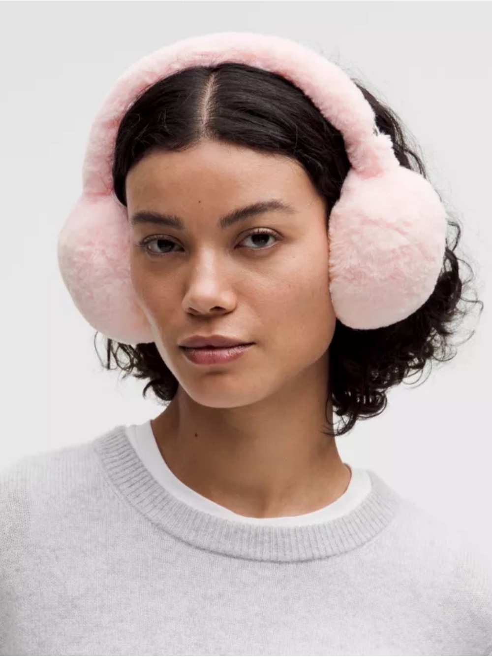 Nanette Lepore 1 Pair Womens Plush Pink Cozy Luxury Earmuffs